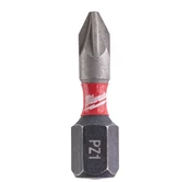 Outillage a main Embouts de vissage pour visseuse à choc Shockwave PZ1 x 25 mm - 2 pcs Milwaukee