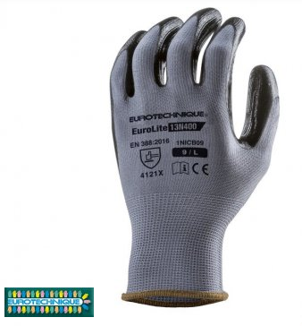 Gants manutention precision nitrile 4121 EUROLITE 3400N T06