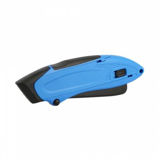 Outillage a main Cutter sécurité ABS lame Trapezoidale sorie de la lame par pression sur levier