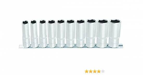 Outillage a main Rail de 10 douilles longues 6 pans ULTIMATE® 1/2'' KS TOOLS