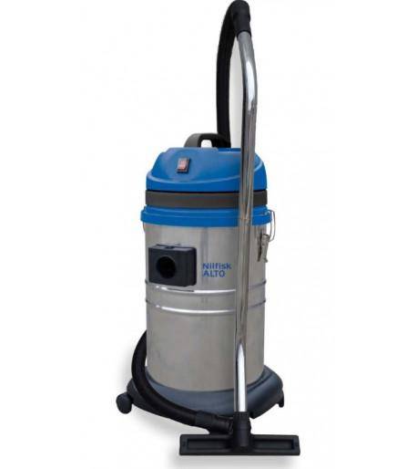 Aspirateur Industriel Aspirateur eau/poussieres Nilsfisk 1200W 35L cuve inox 1900l/mn Maxxi135 metal Nilfisk