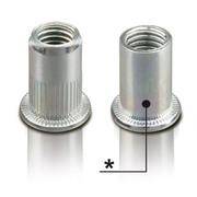 Visserie Fixation Insert fileté acier tête cyl. M6 FTT/C tole de : 0.5/3mm (boite de 200)