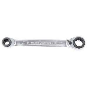 Outillage a main Cle polygonale a cliquet reversible 4 en 1 GEARplus®, 14x17 - 18x19 mm KS TOOLS
