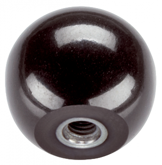 Element standard Boule DIN 319 Dia 50 mm Avec insert M12 Halder