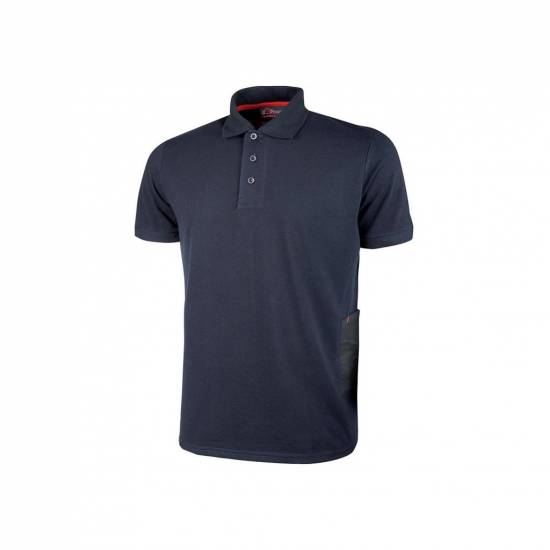 Divers Polo manche courte Deep Blue Bleu 3 à la taille Taille XL