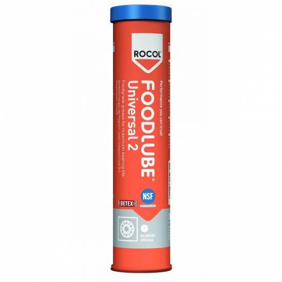 Colle et Etanchéité Graisse alimentaire Foodlube cartouche 380gr Rocol