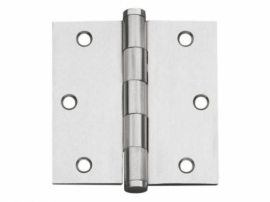 Visserie Fixation Charniere 2010 Inox 76 x 76 x 2 mm Acier inoxydable AISI 304 (La Paire)