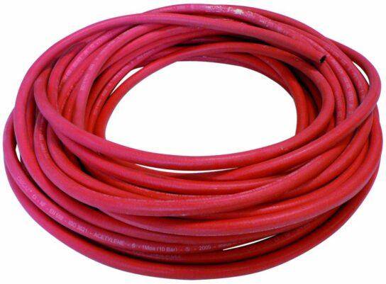 Fluiditique Tuyau Acetylene D.10 mm Norme ISO 3821 (le metre/couronne 40 m)