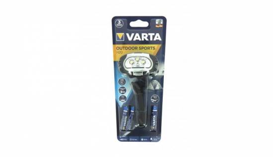 Matériel électrique LAMPE FRONTALE HEAD LIGHT 4LEDS 3X LR03 VARTA