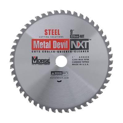 Abrasif Lame scie circulaire carbure TCT - CSM968NTSC - Metal Devil NXT Ø230x2.6x25.4 Z68 ACIER