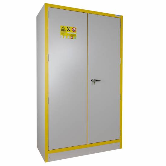 Mobilier Armoire de sécurité EN 14470-1 30mn pour produits inflammables 2 portes H1980 X L1115 X P550mm 250L TRIONYX