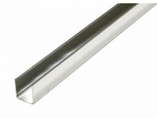 Visserie Fixation Profil en U 20x20 Acier Lg 2000 mm