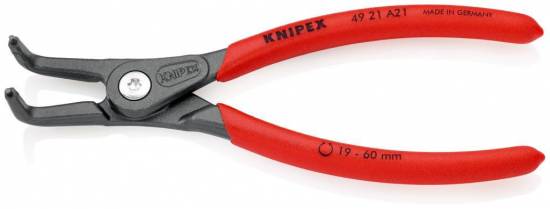 Outillage a main Pince de précision pour circlips extérieurs de 19 à 60mm 165mm Knipex