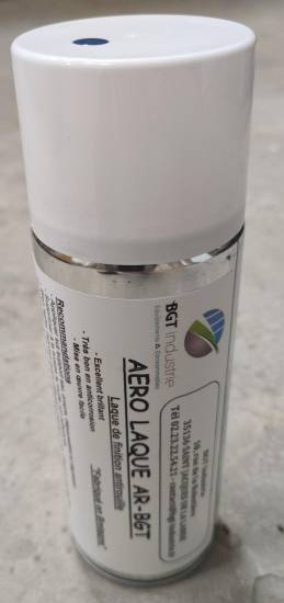 Peinture Aero laque RAL9016 (650/500ml)