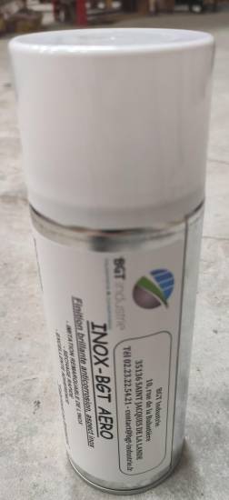 Aérosol peinture aspect inox 400ml