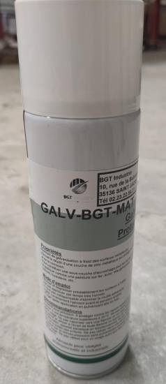 Colle et Etanchéité Aérosol galva mat 450/600ml