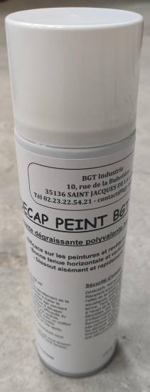 Decapant peintures Aerosol 650/500 ml, puissant pour toutes les peintures, sur carrosserie,métaux, pierre et bois