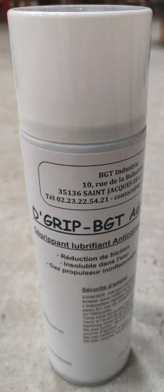 Peinture Aérosol dégrippant lubrifiant