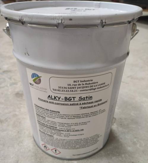 Peinture Alky Bgt Satin Ral 5012 Bleu Clair (Le kg)