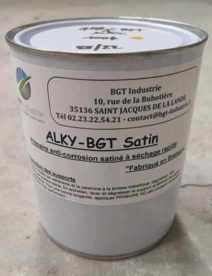 Peinture alky ral 1007 jaune en 1kg