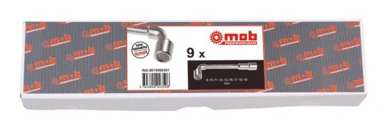 Outillage a main Jeu 10 cles pipes Mob 8 à 19 mm Mob - Mondelain