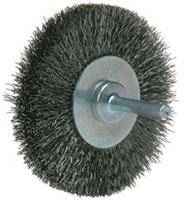 Abrasif Brosse sur tige fil acier 0.30 50x10mm tige de 6 Cibo