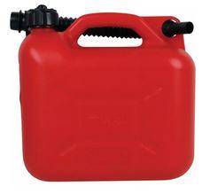 Stockage Retention JERRYCAN PLASTIQUE 5L ROUGE