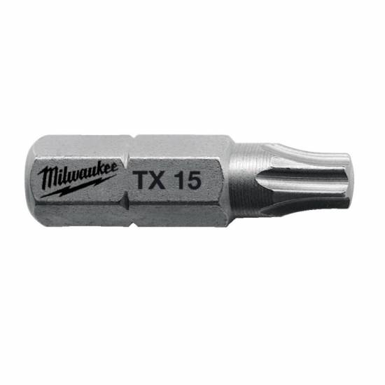 Divers EMBOUT DE VISSAGE 25MM TX15 (X25) Milwaukee