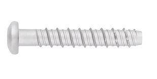 Visserie Fixation Vis a béton tête bombée TX40 zingué homologué ETE Opt.1 6x60mm (le cent/bte de 100) INDEX