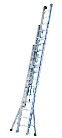 Echelle - Escabeau Echelle HR PLATINIUM 300 AGRIP 3X18 ht repliée 4.75m ht deploye 11.24m TUBESCA COMABI