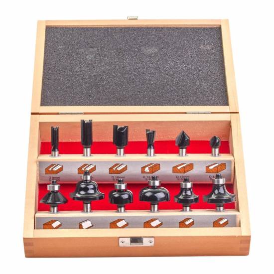 Outillage a main DEFONCEUSE Set - 12 pc Milwaukee